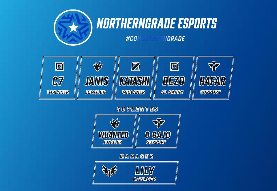🚨NORTHERNGRADE Anuncia Entrada no Cenário Competitivo de League of Legends